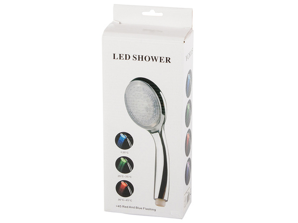 Pommeau de douche chromé rgb