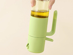 Oil, olive oil and vinegar spray dispenser, 210 ml glass spray bottle