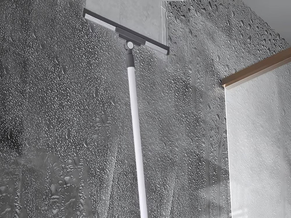 Scraper for collecting water floors windows glass mirrors broom scraper