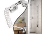 Shower handset bathroom tap
