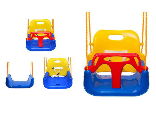 3-in-1 dārza bucket hall bērniem ar regulējamu atzveltnes atzveltni