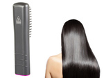 Hair straightening brush 2in1 electric cordless