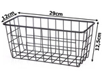 Cesta colgante organizador metálico estante colgante cocina estante colgante
