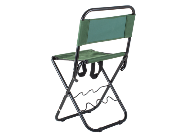 Fishing chair folding backrest with handle