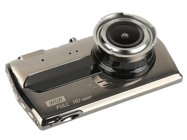 Full hd auto kamera ar lcd displeju atpakaļgaitas video reģistrators