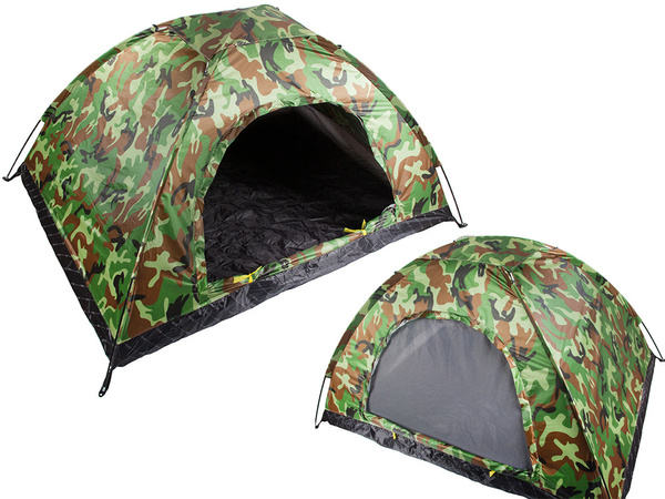 Tienda de campaña moro para 2 personas con mosquitera y bolsa