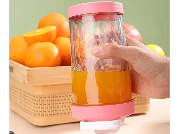 Blender do smoothie przenośny usb bezprzewodowy rozdrabniacz do lodu róż