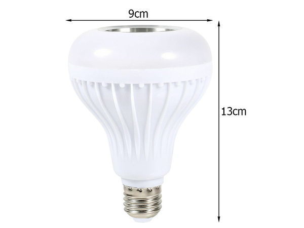 Led värviline pirn rgb kõlar bluetooth puldiga