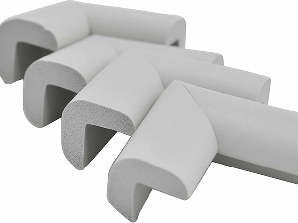 Furniture corner guards pentru colțuri de mobilier autocolante gri x4