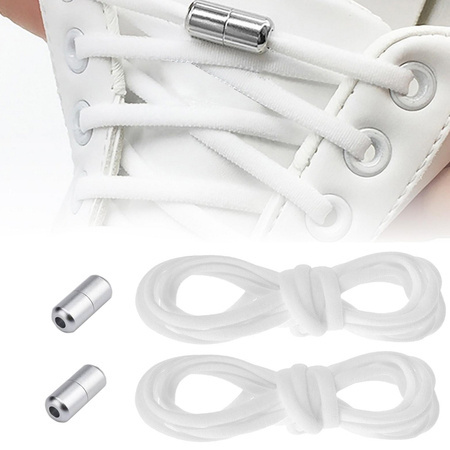 Șireturi fără legare pentru încălțăminte șireturi elastice din cauciuc 100cm