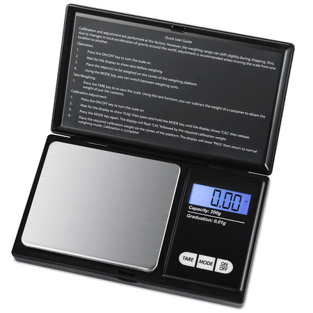200g/0.01g jeweller's pocket scale precious