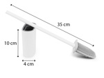 Brosse de toilette en silicone pour la salle de bain wc