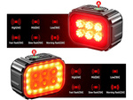 Lampara led bicicleta trasera delantera set usb para manillar de bicicleta bateria recargable