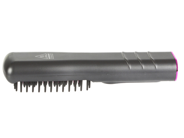 Hair straightening brush 2in1 electric cordless