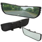 Espejo retrovisor panorámico para coche con clips antirreflejes