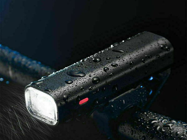 Luz led delantera para bicicleta batería recargable resistente al agua