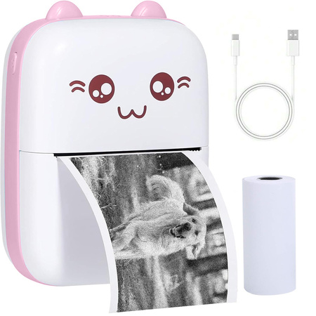 Mini imprimante thermique sans fil portable pour photos et notes