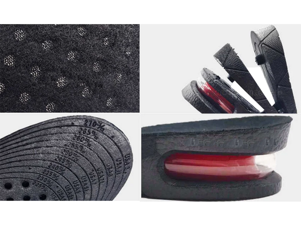 Semelles pour chaussures à hauteur réglable tailles 35 - 42 talons