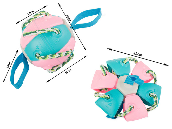Koera mänguasi frisbee pall lendav ketas närimislelu