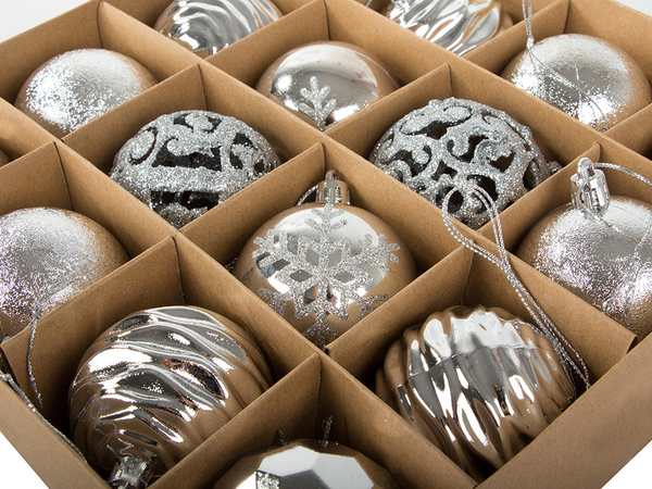 Choinka bombes pour choinka 6cm set of 16 pc bombes decoration holy holiday designs