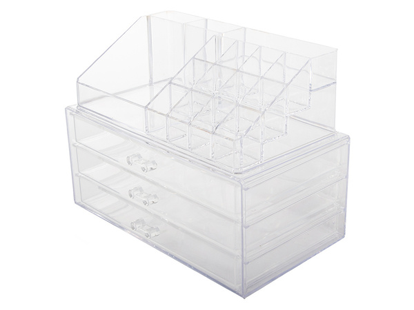 Schatullen-organizer für kosmetik schmuck uhren