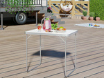 Mesa de viaje plegable camping jardín para balcón viaje de picnic