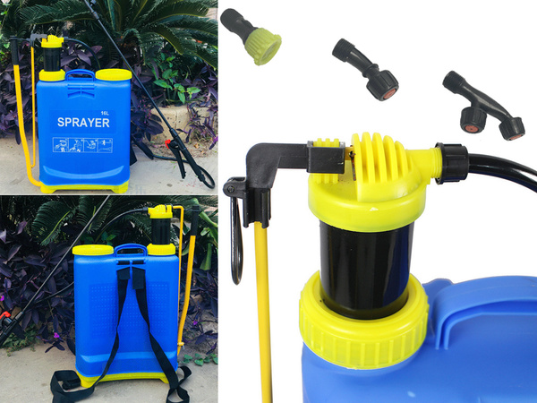 Backpack pressure sprayer garden hand sprayer lance 16l