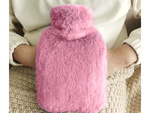 Peluche caoutchouc thermofor chauffant grand en couverture fourrure douce