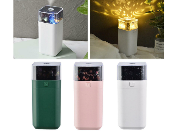 Humidifier star projector night light