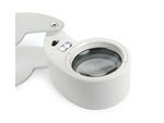 Loupe de bijoutier pliante 2 led 40x