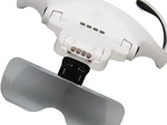 Lampe frontale loupe avec 4 leds lampe frontale de précision 3.5 professionnelle