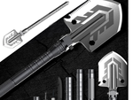 Pelle pliante étui militaire scie multifonctionnelle survie indispensable