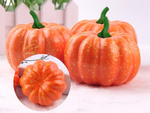 Dekoratīvs ķirbis mākslīgā polistirola apdare halloween rudens