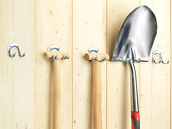 Wandhaken werkzeughalter 20er set aus metall mit schrauben