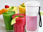 Blender na smoothie prenosný USB bezdrôtový drvič ľadu s retiazkou