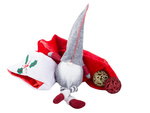 Gnome de noël gnome de noël sous l'arbre de noël