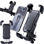 Antișoc suport pentru telefon pe ghidonul bicicletei