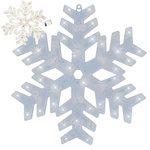 Decoration de fenêtre led 40cm etoiles