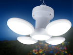 Lampă solară pliabilă cu led pentru grădină, cort turistic
