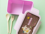 Lunchbox snack box kontejner na snack do školy průhraníky průhraníky
