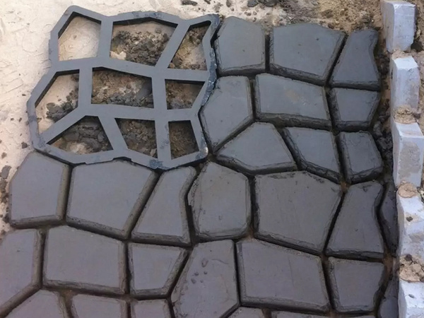 Forma do kostki brukowej kamienia betonu kocie łby