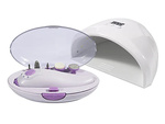 Hybridná súprava lampa 12 led uv 12w frézka