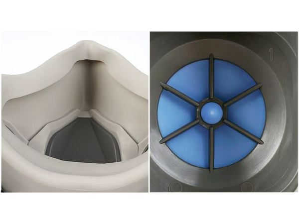 LACKIERMASKE HALBMASKE STAUBschutzmaske FILTER EINSÄTZE 6200