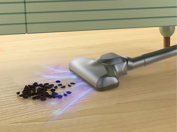 Vertikālais putekļu sūcējs bez maisa rokas 2in1 100w 4 hepa sprauslas