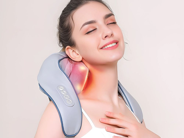 Cuello masajeador inalámbrico cuello collar calentamiento del cuerpo