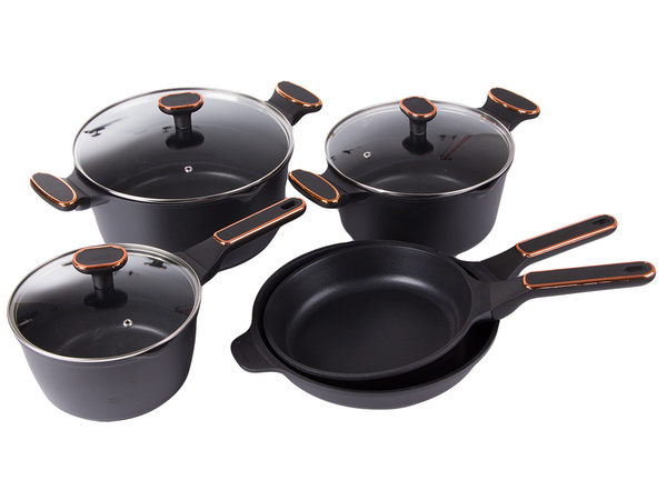 Casseroles et poêles set de casseroles 8 el.