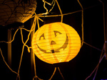 Lampijon buče vodil žareče dekoracijo halloween papirja dekoracijo