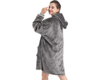 Cald hanorac oversize pătură xxl 2in1 fleece gros