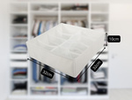 Underwear organiser for wardrobe drawer 8 compartments