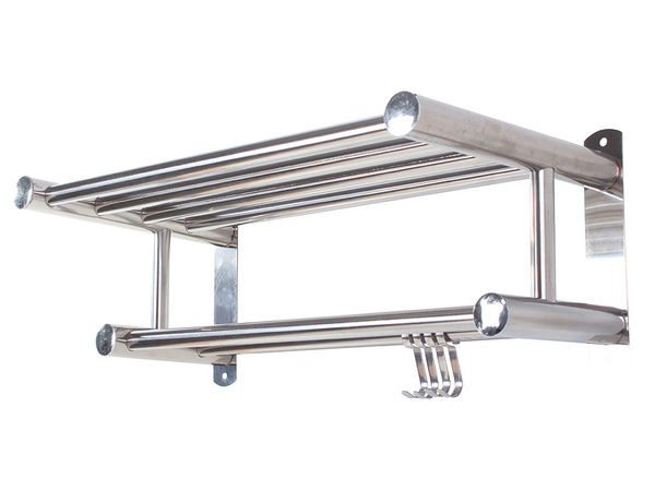 Stenska polica za tuširanje v kopalnici